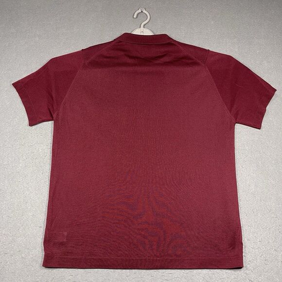 VTG Mondagut Paris Polo Shirt Mens XL Red Golf Embroidered Made in France - Picture 6 of 8